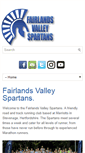 Mobile Screenshot of fvspartans.org.uk